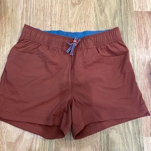 Maroon Hiking Shorts